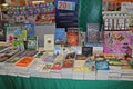 The books for sale.